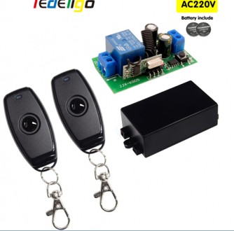 Беспроводной пульт дистанционного управления 220V на 1 реле. Южний. фото 1