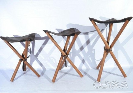 Раскладной стул из натуральных материалов замечательно подходит для отдыха на пр. . фото 1