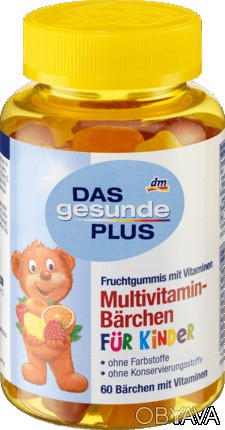 Витамины(Германия) Дас Гезунд плюс Multivitamin, 60 шт
	
	Не содержат искусствен. . фото 1