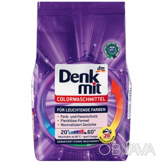 Порошок стиральный Denkmit Color для цветного белья 20 стир. 1,35кг.
Отстирать ц. . фото 1