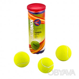 Мяч для большого тенниса предназначен для игры в большой теннис. Вскрывая банку . . фото 1