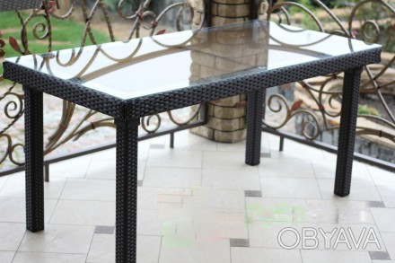Стол садовый обеденный из искусственного ротанга.
Стол от Украинского производит. . фото 1
