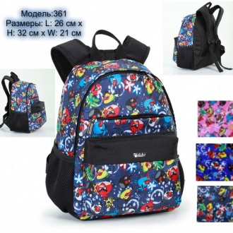 фото  1 
Этот яркий, детский рюкзак выполнен из нового дизайнерского текстиля с. . фото 2