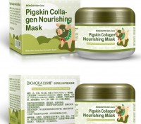 Маска от морщин Pigskin Collagen Nourishing Mask «BIOAQUA»
100 грам. . фото 4