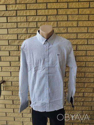 Рубашка мужская стрейчевая коттоновая брендовая высокого качества BAGARDA, Турци. . фото 1