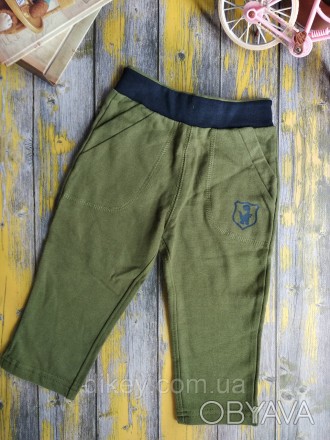 Теплые спортивные штаны для мальчика Fagottino (Италия), на рост 80 см (12 месяц. . фото 1