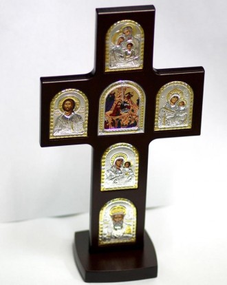 Крест иконостас (Греция)

Материал креста дерево, иконы металлические позолоче. . фото 4
