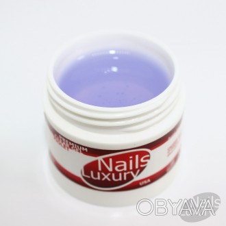  
Гель для наращивания ногтей Nails Luxury USA - Premium Clear Gel Violet
Все цв. . фото 1