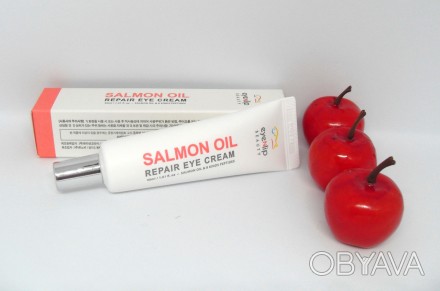 Крем для глаз с лососевым маслом и пептидами Eyenlip Salmon Oil Repair Eye Cream. . фото 1