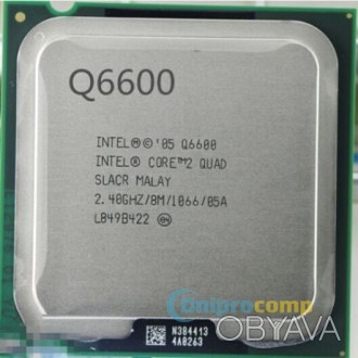 Б/у процессор Intel Core 2 Quad Q6600 s775
Количество ядер: 4
Базовая тактовая ч. . фото 1