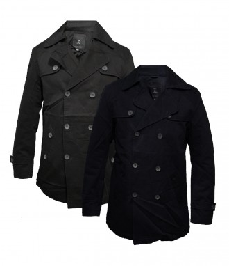 Новий, двубортний піджак/тренч темно-синього кольору(є також чорний) з бірками, . . фото 8