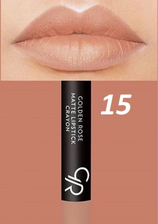 Матовая помада-карандаш для губ Golden Rose Matte Lipstick Crayon 15. Винница. фото 1 Матовая помада-карандаш для губ Golden Rose Matte Lipstick Crayon 15. Винница. фото 1