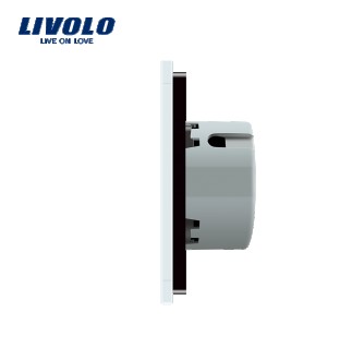 
Сенсорный проходной выключатель Livolo 1-канальный, Classic
Сенсорный настенный. . фото 4