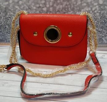 Красная маленькая сумочка. Вінниця. фото 1