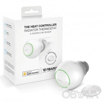 
Радиаторный термостат FIBARO Heat Controller Starter Pack для Apple HomeKit — F. . фото 1