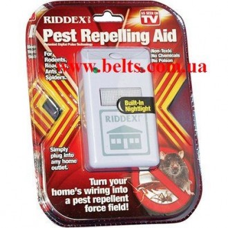 Электромагнитный отпугиватель тараканов и грызунов RIDDEX Pest Repelling Aid Рид. Киев. фото 1 Электромагнитный отпугиватель тараканов и грызунов RIDDEX Pest Repelling Aid Рид. Киев. фото 1