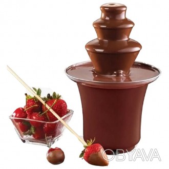 Чтобы украсить праздничный стол - предлагаем шоколадный фонтан!
 
Прибор Chocola. . фото 1