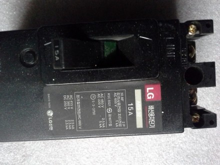 Очень качественные силовые автоматические выключатели LG сделаны в Корее 75А - 1. . фото 5