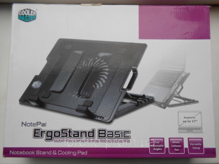 Подставка для ноутбука Cooler Master NotePal I300 (R9NBS-4UBK) - в идеале!!!. Токмак. фото 1 Подставка для ноутбука Cooler Master NotePal I300 (R9NBS-4UBK) - в идеале!!!. Токмак. фото 1