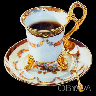 В набор "Кофе для королевы" входит: 
- холст с размером изображения 40×40 см с н. . фото 1