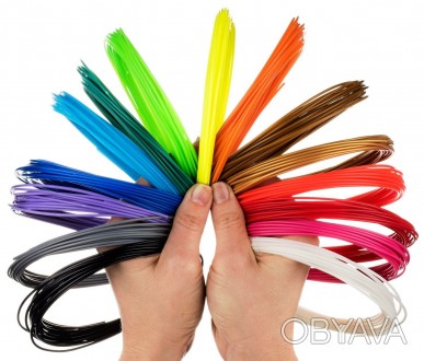 Набор АВS пластика для 3D ручки (15 цветов) по 10 м.
Хотите создавать яркие моде. . фото 1
