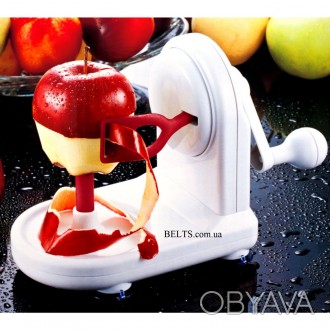 Ручная яблокочистка Apple Peeler, прибор для чистки яблок Эппл Пилер (яблокорезк. . фото 1