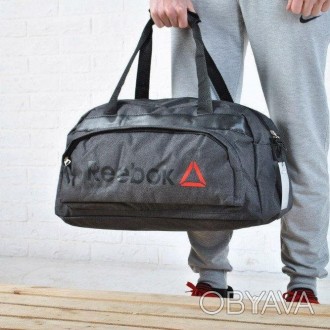 Качественная спортивная, дорожная сумка Reebok - подойдет как для похода в спорт. . фото 1