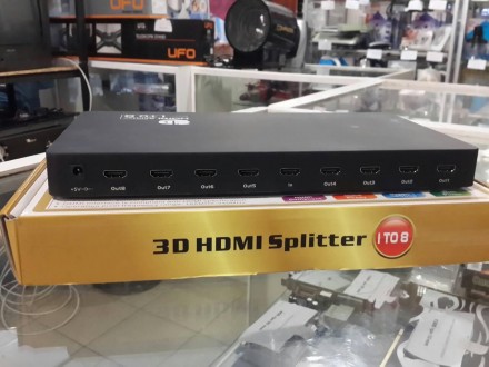 Разветвитель HDMI Viewcon VE 405. 3D .8-port. Маріуполь. фото 1 Разветвитель HDMI Viewcon VE 405. 3D .8-port. Маріуполь. фото 1