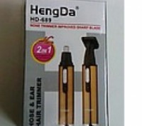 Бритва триммер 2 в 1 HengDa HD-689 (машинка для стрижки Хенгда 689). Київ. фото 1 Бритва триммер 2 в 1 HengDa HD-689 (машинка для стрижки Хенгда 689). Київ. фото 1