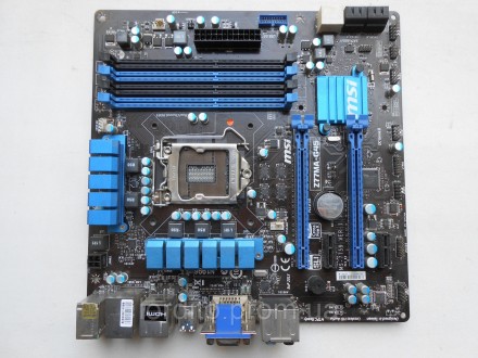 Топовая материнская плата на Socket 1155 - MSI Z77MA-G45. Токмак. фото 1 Топовая материнская плата на Socket 1155 - MSI Z77MA-G45. Токмак. фото 1