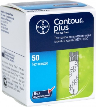 Тест-полоски Контур Плюс | Contour Plus, 50 шт.. Одесса. фото 1 Тест-полоски Контур Плюс | Contour Plus, 50 шт.. Одесса. фото 1