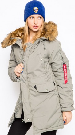 Теплая зимняя куртка Alpha Industries Altitude W Parka USA. Оригинал.
Женский в. . фото 2