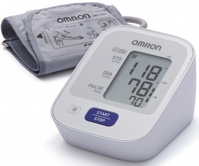 Автоматический тонометр с манжетой на плечо Omron M2 Basic (НЕM-7121-АRU) с веер. Киев. фото 1 Автоматический тонометр с манжетой на плечо Omron M2 Basic (НЕM-7121-АRU) с веер. Киев. фото 1