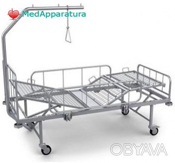 Кровать больничная четырёх функциональная предназначена для больниц, лечебных уч. . фото 1