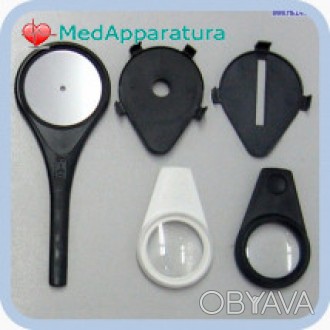 Офтальмоскоп зеркальный ОЗ-5 ручной, в футляре применяется для изучения глазного. . фото 1