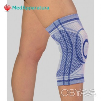 Бандаж на коленный сустав Алком 3022 эффективен при растяжении мышц и связок кол. . фото 1