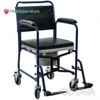 Кресло-каталка с санитарным оснащением OSD-YU-JBS367A используется как кресло-ка. . фото 1