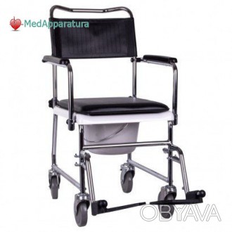 Кресло-каталка с санитарным оснащением OSD-MOD-JBS367A используется как кресло-к. . фото 1