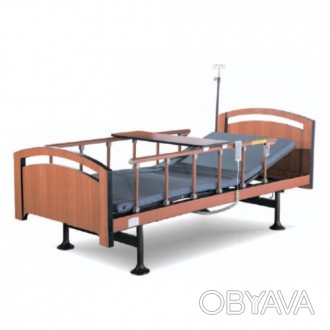 Кровать медицинская электрическая для ухода на дому YG-2 со встроенными боковыми. . фото 1