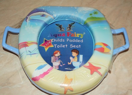 Детская мягкая накладка для унитаза c ручками Aqua Fairy. Одесса. фото 1 Детская мягкая накладка для унитаза c ручками Aqua Fairy. Одесса. фото 1