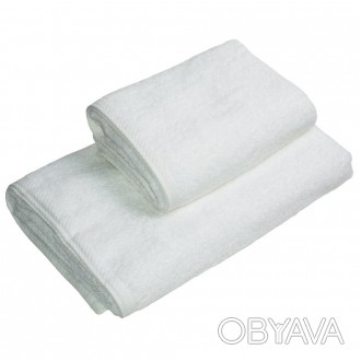 Классические белые махровые полотенца из 100 % хлопка используются в различных с. . фото 1