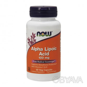 
 
NOW Alpha Lipoic Acid – Альфа-липоевая кислота эффективна при сахарном диабет. . фото 1