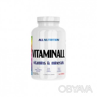 
 
AllNutrition Vitaminall – спортивный витаминно-минеральный комплекс, содержащ. . фото 1