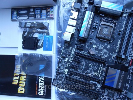 Комплект для майнинга - Gigabyte GA-Z87X-UD3H + Celeron G1840 (2x2.8GHz) Box + 4. Токмак. фото 1 Комплект для майнинга - Gigabyte GA-Z87X-UD3H + Celeron G1840 (2x2.8GHz) Box + 4. Токмак. фото 1