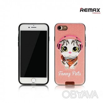Чехол Remax Funny Pets Series Case для iPhone 7
Тонкий пластиковый чехол с силик. . фото 1