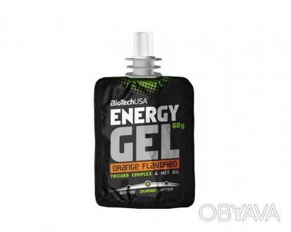 Описание BioTech Energy Gel 
Продукт Energy Gel 60 г на рынке спортивного питани. . фото 1