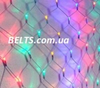 Гирлянда сетка 260 LED (новогодняя сетка-гирлянда мультицветная). Киев. фото 1 Гирлянда сетка 260 LED (новогодняя сетка-гирлянда мультицветная). Киев. фото 1