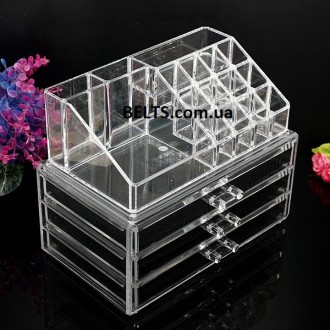 Пластиковый ящик-органайзер для косметики Cosmetic Organizer (косметический орга. Киев. фото 1 Пластиковый ящик-органайзер для косметики Cosmetic Organizer (косметический орга. Киев. фото 1