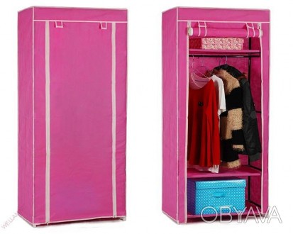 Складной портативный шкаф для одежды
Чтобы организовать пространство в небольшой. . фото 1
