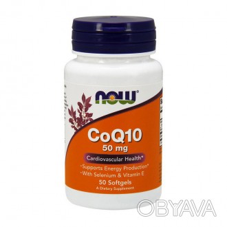 
 
NOW CoQ10 50 mg - коэнзимы в капсулах. Добавка являет собой важную частицу пр. . фото 1